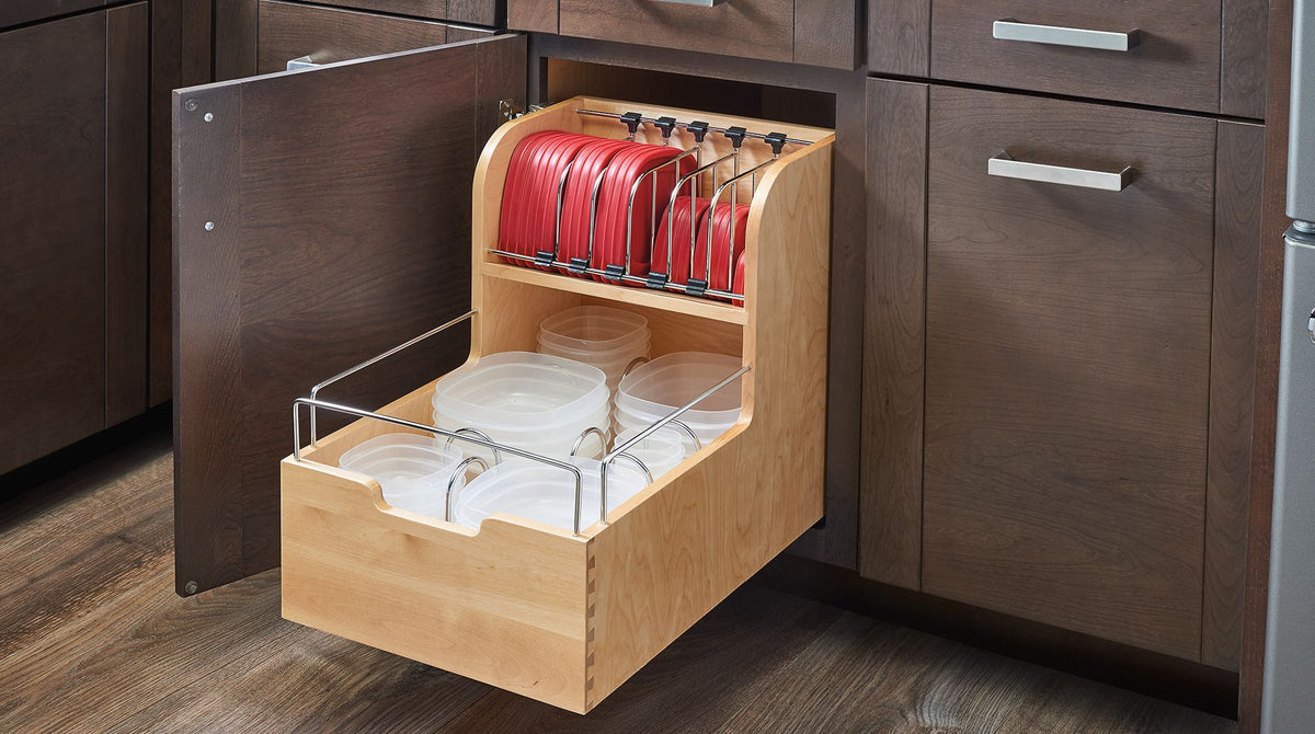 Rev-A-Shelf Food Storage Container Organizer Pullout – RTA Direct