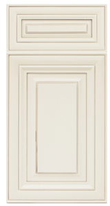 Princeton Creamy White with Glaze- Sample Door- **Free Shipping!