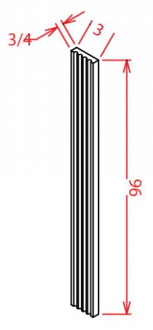 Shaker Honey- Panels, Fillers, and Mouldings