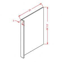 Tahoe White- Dishwasher Return Panel - DWR3