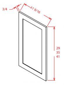 Tahoe White- Wall Decorative Door Panel - WDEP