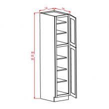 Tahoe White -Utility Cabinet-2 Doors