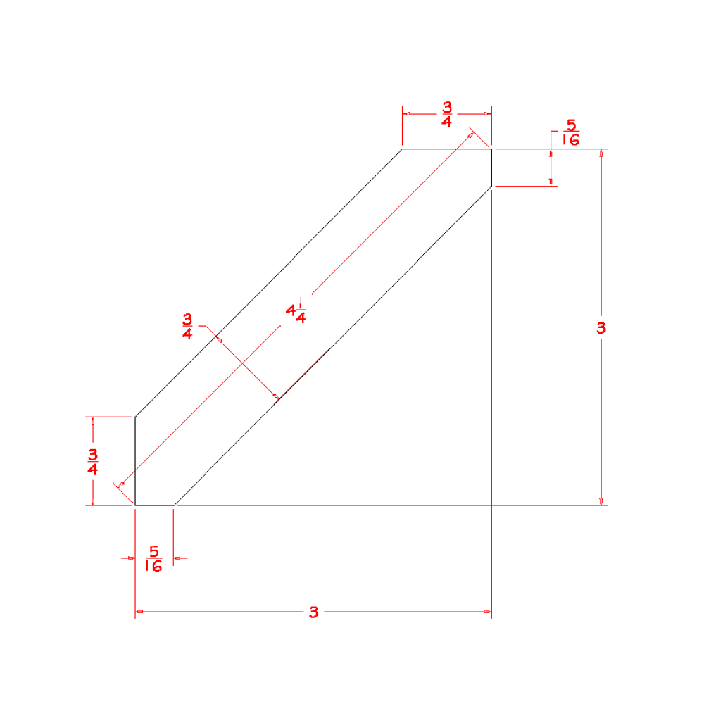 Shaker White- Angle Crown Moulding - ACM8