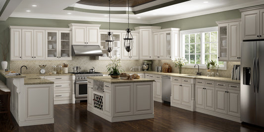 10 Foot RTA Kitchen- Casselberry Antique White (AKA Charleston Antique White)