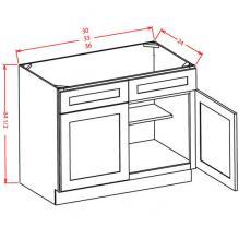 Oxford Sage Sink Base Cabinet – RTA Direct