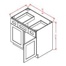 Oxford Sage Vanity Cabinet – RTA Direct