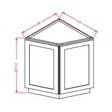 Edgeline White Base Cabinet – RTA Direct