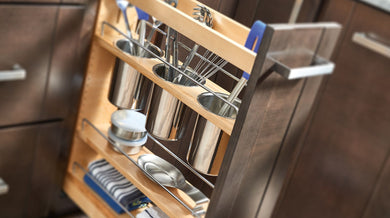 Rev-A-Shelf Pullout with Utensil bins