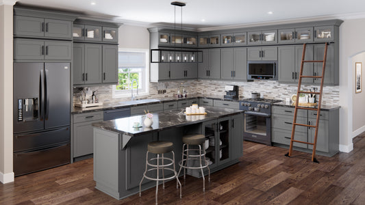 Shaker Grey 10X10 Kitchen