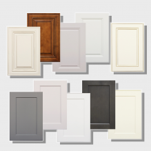 Framed Sample Door and Moldings Kit