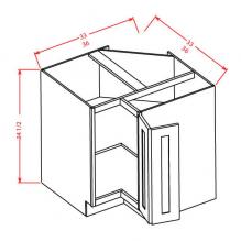 Charleston Saddle- Base Easy Reach/Lazy Susan Base