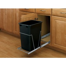 Rev-A-Shelf single Basin Waste Pullout with door mount kit