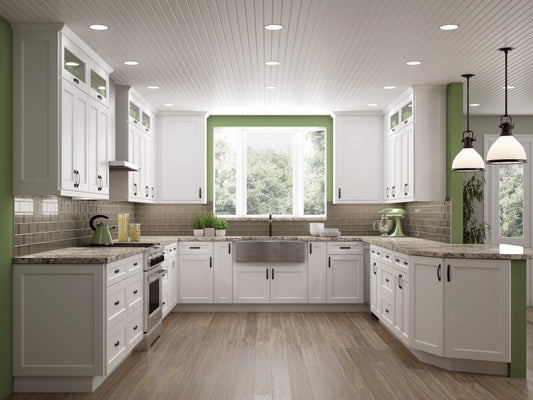 Shaker White 10X10 Kitchen