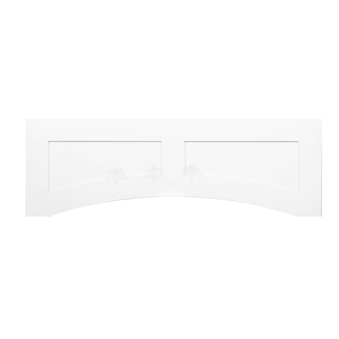 Lancaster White- Recessed Tall Valance