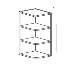 Lancaster Stone Wash- Wall Open End Shelf